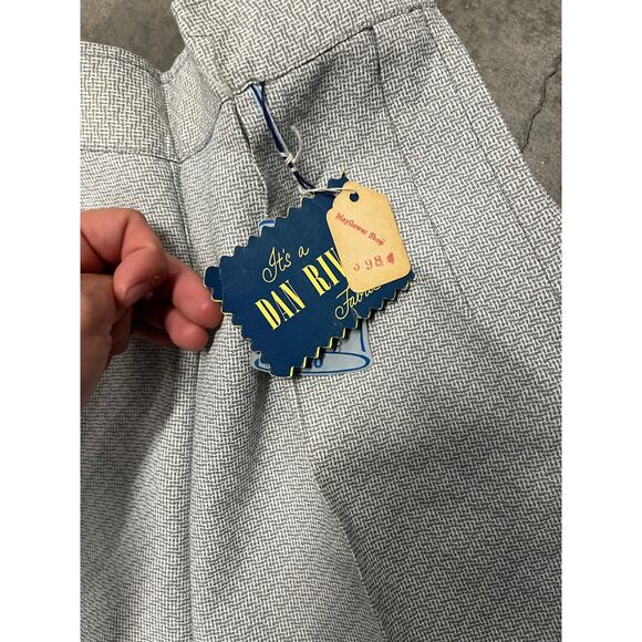 40s‎ 50s Workwear chino Zip Patent Pocket Sanforized Dan River NWT  XS - Picture 5 of 10